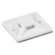 Kabelsockel McPower für Kabelbinder 30x30mm selbstklebend 10er-Pack