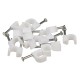 Kabelschelle McPower 6mm 100er-Pack weiß