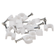 Kabelschelle McPower 6mm 100er-Pack weiß