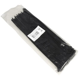 Kabelbinder McPower schwarz 300x3,6mm 100er-Pack UV...