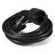 Netzkabel Schutzkontakt-Verlängerung McPower 5m 1,5mm² schwarz