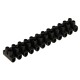 Lüsterklemme McPower 12 Klemmen 2,5mm² 3A schwarz 10er-Pack