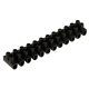 Lüsterklemme McPower 12 Klemmen 2,5mm² 3A schwarz 10er-Pack