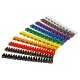Kabelmarker-Clips McPower bedruckt mit Ziffern 0-9 Kabeldurchmesser bis 6mm