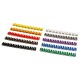 Kabelmarker-Clips McPower bedruckt mit Ziffern 0-9 Kabeldurchmesser bis 4mm