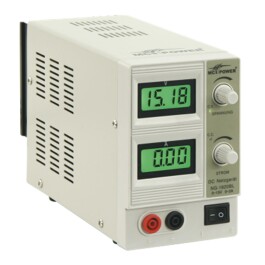 Labornetzgerät McPower NG-1620BL regelbar 0-15 V 2 A...
