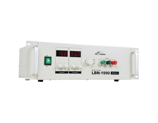 Netzgerät McPower LBN-1990 19 3 regelbare Bereiche 0-15V 0-30V 0-60V 900W max. 60A