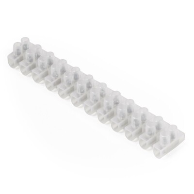 Lüsterklemme McPower 12 Klemmen 6,0mm² 10A transparent
