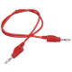 Messleitung McPower 100cm rot 1mm² PVC 2x 4mm Bananenstecker