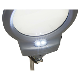 Dritte Hand mit LED-Lupe McPower Lötkolben-Halter & Schwamm 2-fache Vergrößerung