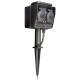 Gartensteckdose McPower 4-fach IP44 mit Erdpieß 3m Kabel