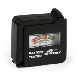 Batterietester McPower EL-BT 6 für AAA AA C D 9 V...