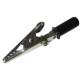 Krokodilklemme McPower 55mm schwarz 1 Griff isoliert