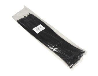 Kabelbinder McPower schwarz 370x3,6mm 100er-Pack UV...