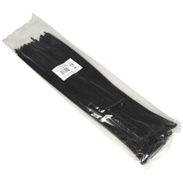 Kabelbinder McPower schwarz 370x3,6mm 100er-Pack UV...