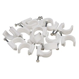 Kabelschelle McPower 12mm 100er-Pack weiß