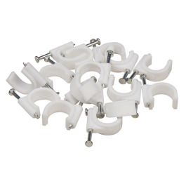 Kabelschelle McPower 12mm 100er-Pack weiß