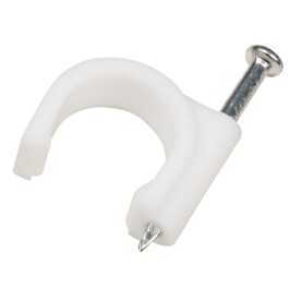 Kabelschelle McPower 12mm 100er-Pack weiß
