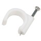 Kabelschelle McPower 12mm 100er-Pack weiß