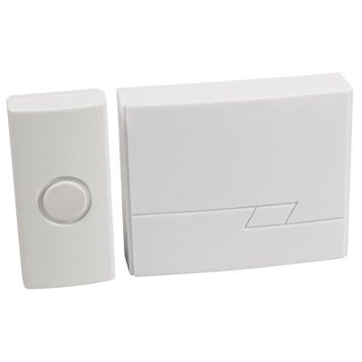 Funk-Türklingel McPower DB-16 bis zu 50m 16 Melodien IP44 Sender