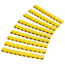 Kabelmarker-Clips McPower bedruckt mit Buchstaben...