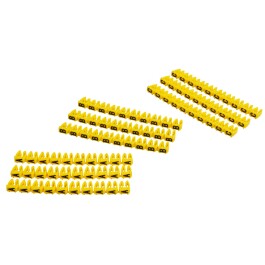 Kabelmarker-Clips McPower bedruckt mit Buchstaben...