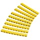 Kabelmarker-Clips McPower bedruckt mit Buchstaben Kabeldurchmesser bis 6mm
