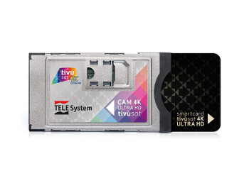 TiVusat SmarCam 4K ULTRA HD CI+ Modul inkl. aktivierter Smartcard