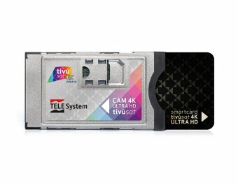 TiVusat SmarCam 4K ULTRA HD CI+ Modul inkl. schwarze...