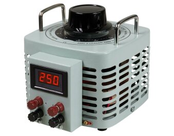 Ringkern-Stelltrafo McPower V-4000 LED 0-250 V 4 A 1.000 W NICHT galvanisch getrennt
