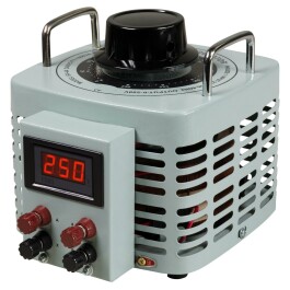 Ringkern-Stelltrafo McPower V-4000 LED 0-250 V 4 A 1.000...