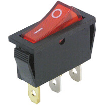 Wippenschalter McPower beleuchtet 3-polig 250V~/15A...