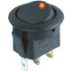 Kfz-Schalter McPower rote LED 12V/16A 3-polig Stellungen: EIN/AUS