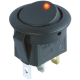 Kfz-Schalter McPower rote LED 12V/16A 3-polig Stellungen: EIN/AUS