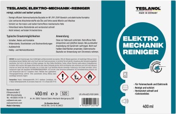 TESLANOL-Spray Feinreiniger 400ml-Dose