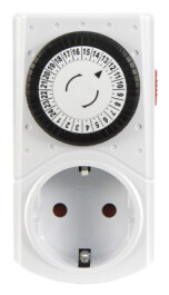 Mechanische Tages-Zeitschaltuhr 24 Std. 3.680 W