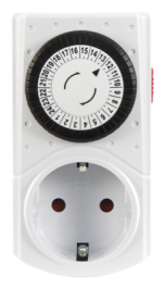 Mechanische Tages-Zeitschaltuhr 24 Std. 3.680 W