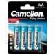 Mignon-Batterie CAMELION Digi Alkaline 1,5 V Typ AA/LR6 4er-Blister
