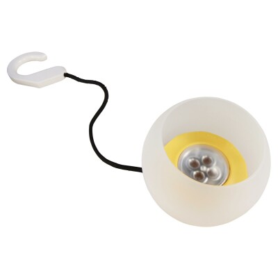 LED Hängeleuchte 4x LED Silikon-Schirm Batteriebetrieb