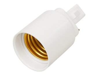 Lampensockel-Adapter McShine G24 auf E27