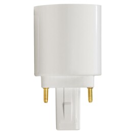 Lampensockel-Adapter McShine G24 auf E27