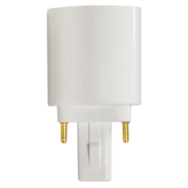 Lampensockel-Adapter McShine G24 auf E27