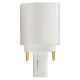 Lampensockel-Adapter McShine G24 auf E27