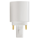 Lampensockel-Adapter McShine G24 auf E27