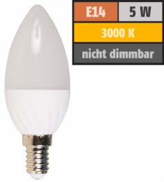 LED-Kerzenlampe McShine Brill95 E14 5W 400lm 160°...