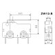 Microschalter McPower 250V/5A 3-polig gefedert Taster: EIN/EIN
