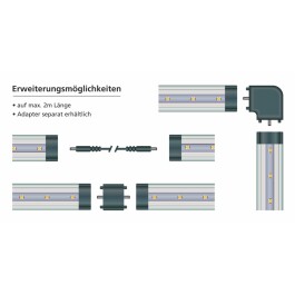 LED-Unterbauleuchte McShine SH-50 5,3 W 520 lm 50cm warmweiß