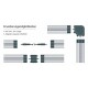 LED-Unterbauleuchte McShine SH-50 5,3 W 520 lm 50cm warmweiß