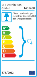 Gartenleuchte McShine GL-35 1m Kabel Erdspieß GU10-Fassung
