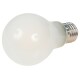 LED Filament Glühlampe McShine Filed E27 7W 820 lm warmweiß matt